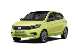 Tata Tiago Ev Color Black   Chill Lime (dual Tone)